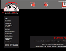Tablet Screenshot of paintingpluskc.com